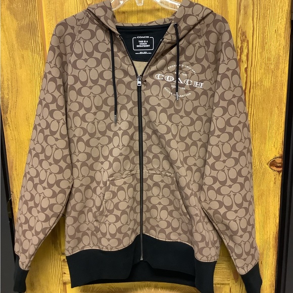 Khaki Coach Sweatshirt